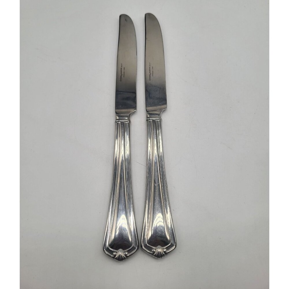 Reed & Barton Select HADLEY Stainless Steel Dinner Knives Set of 2